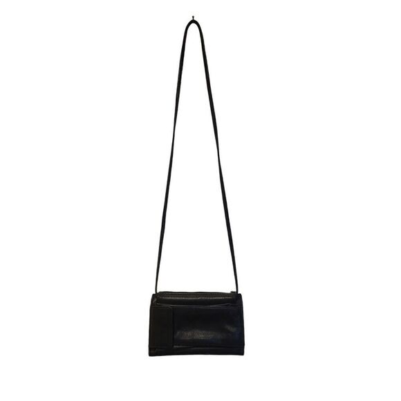 Fossil Women's Leather Wallet Black Fold Snap Close Credit Card Slots Crossbody - Picture 1 of 16